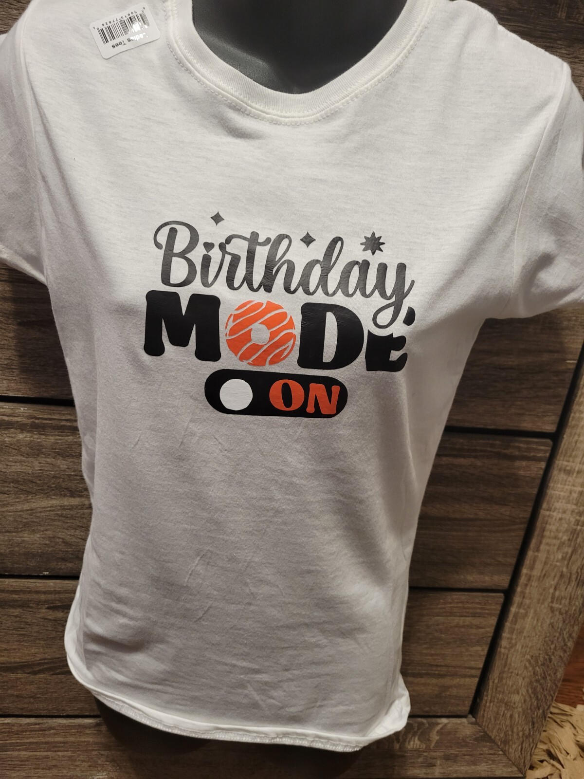 Ladies Birthday Tshirts Various Sz, Made To Order, Szs S-XL