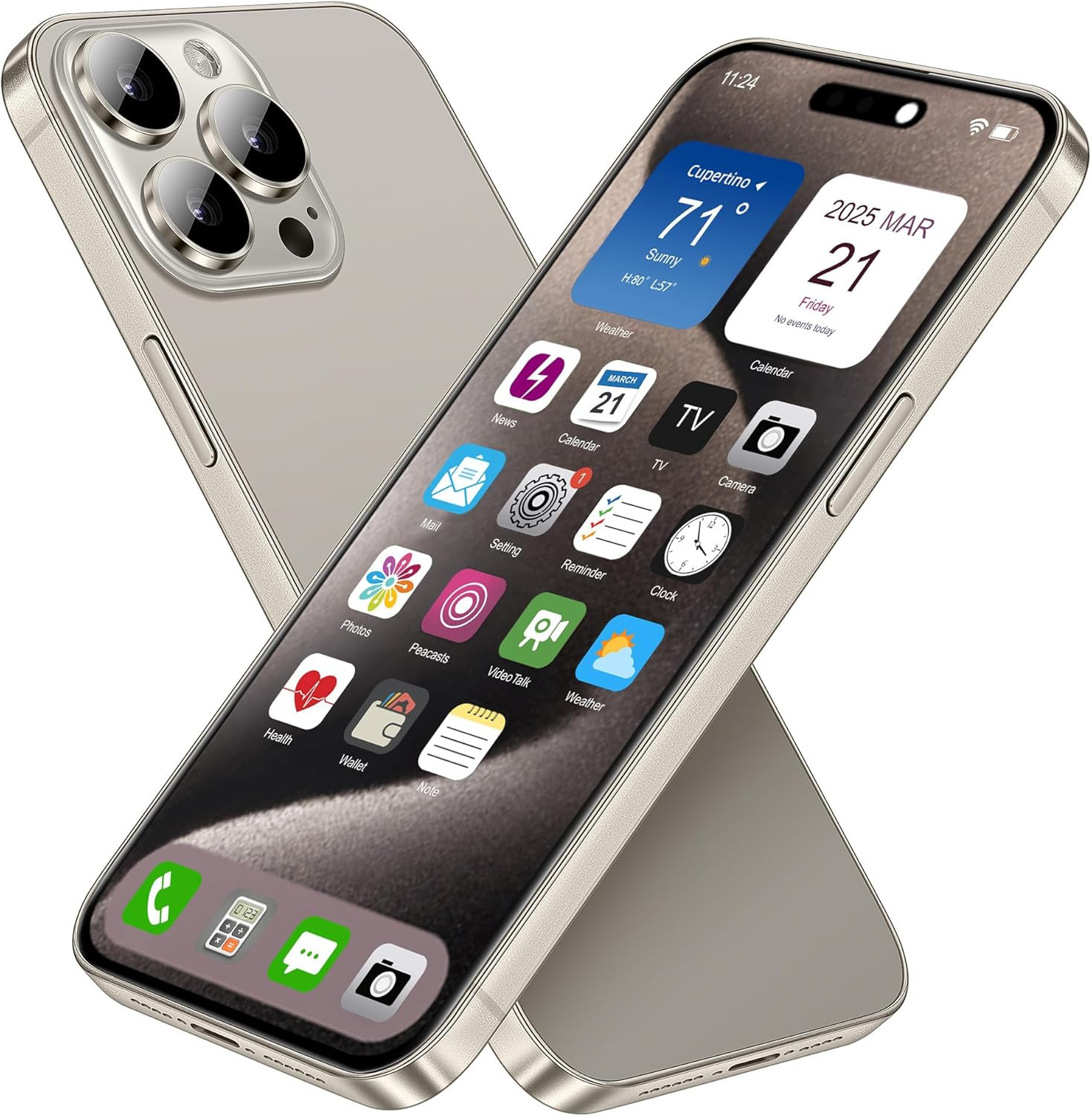 Dummy Fake Phone Model, Looks like the Real Phone Compatible with Phone 15 Pro M