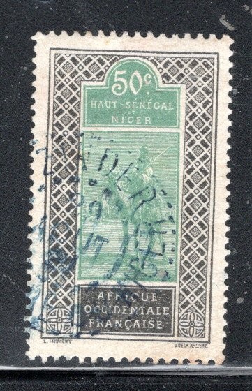 FRANCE COLONIES SENEGAL-NIGER  AFRICA  STAMPS  USED LOT 62631