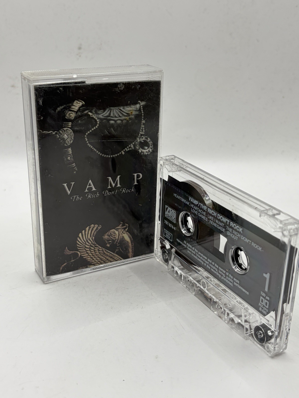 VAMP THE RICH DONT ROCK Cassette Tape Album 80s Metal