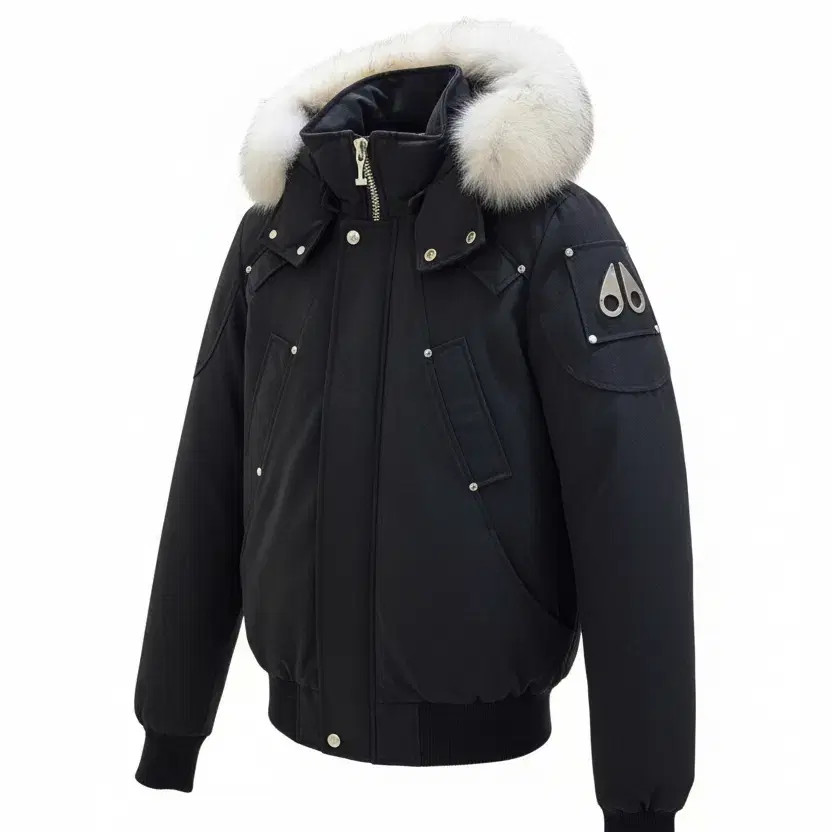 Canada Goose Moose Knuckles Ballistic Bomber Jacket MK8680MBK