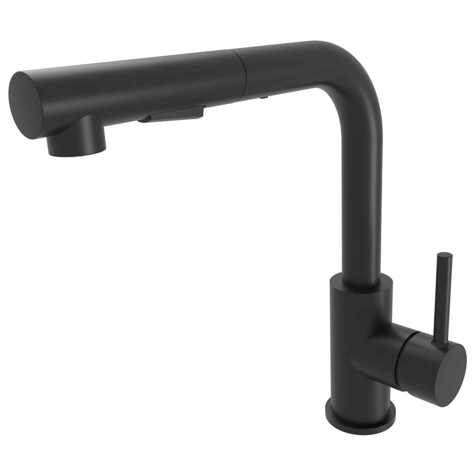 Olympia Faucets K-5085 i2v 1.5 GPM 1 Hole Kitchen Faucet - Black