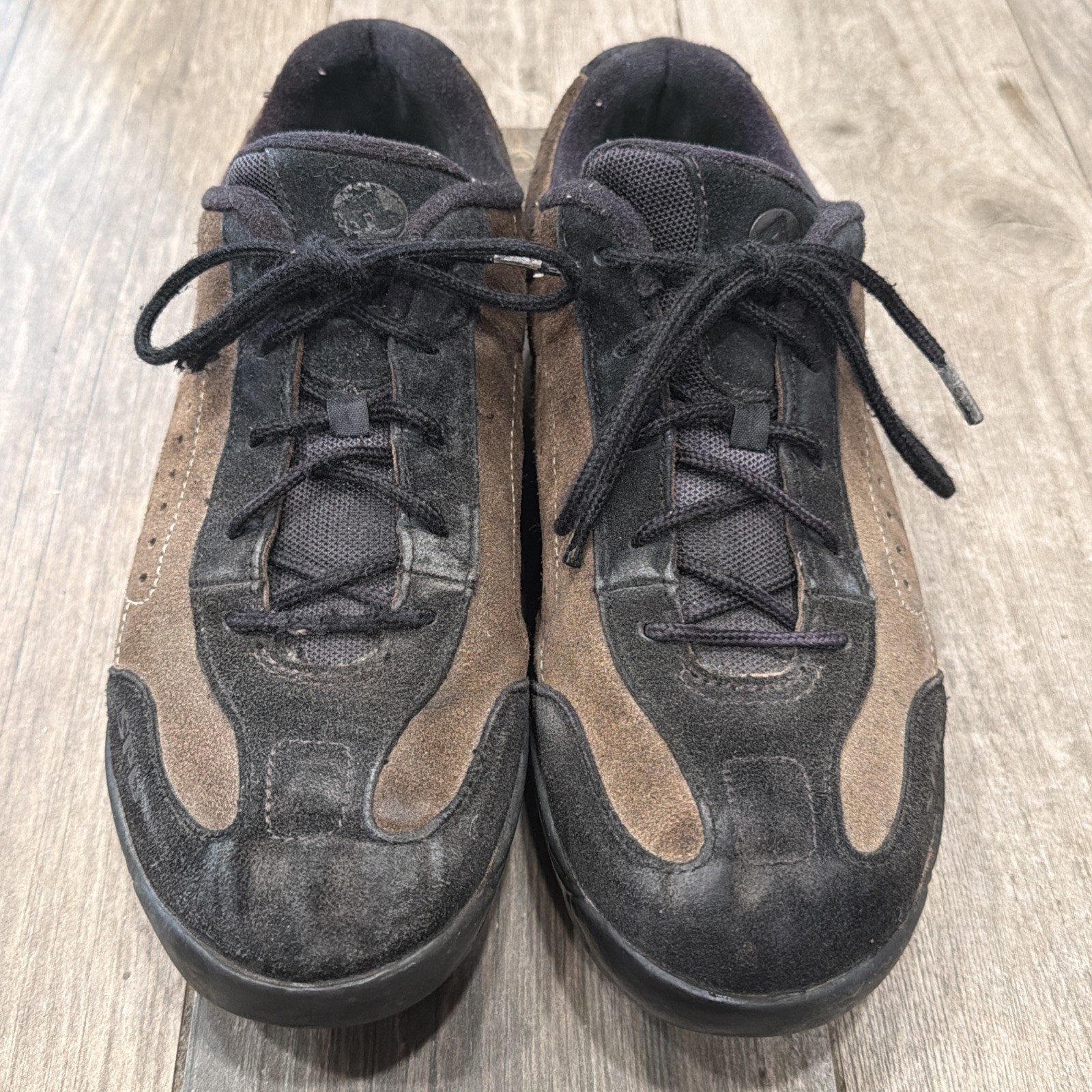 SHIMANO SH-MT21 MTB SPD brown suede Mountain Bike Shoes Men's EUR 43