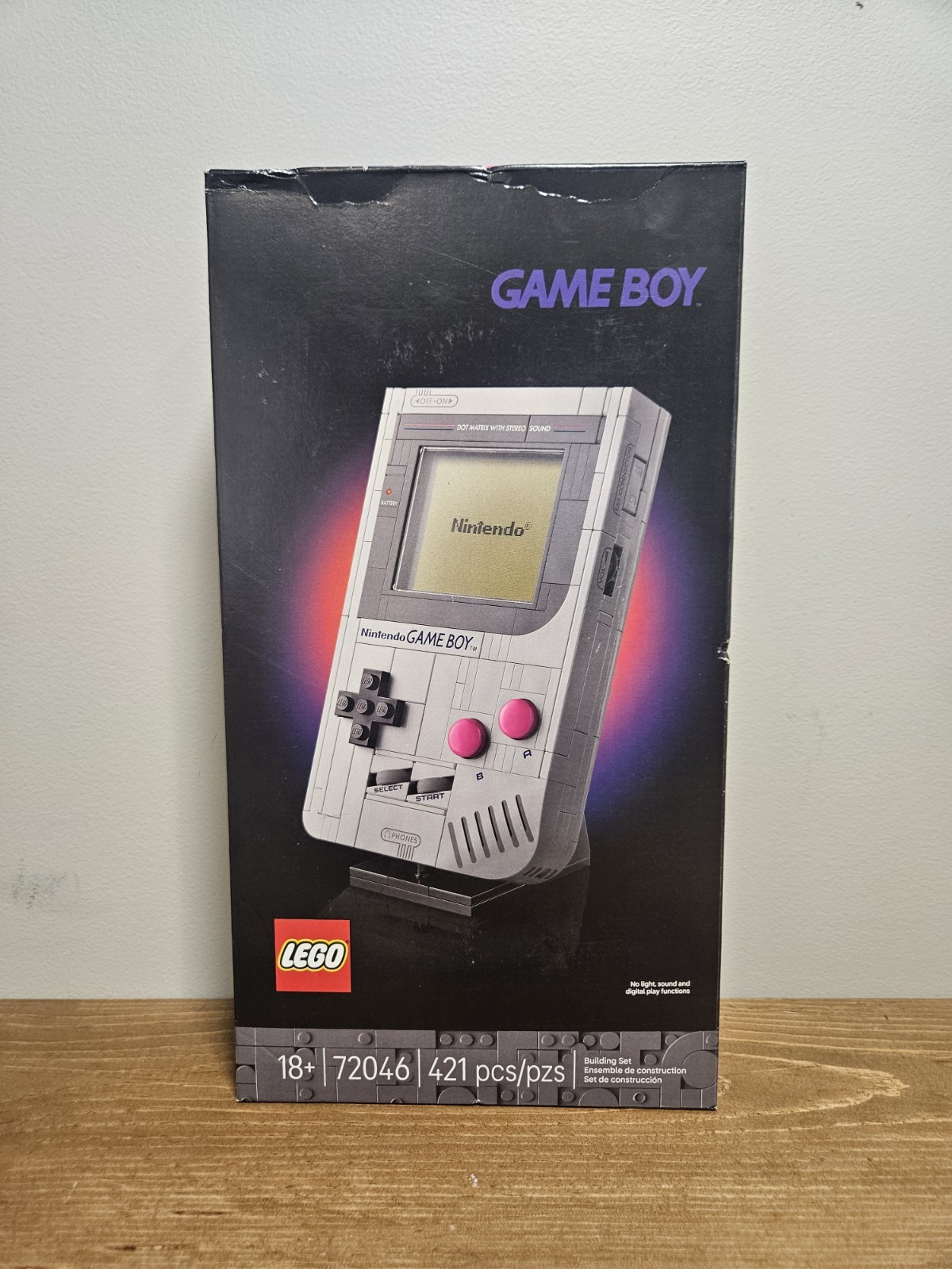 LEGO Nintendo Game Boy Console 72046 New Sealed In Box
