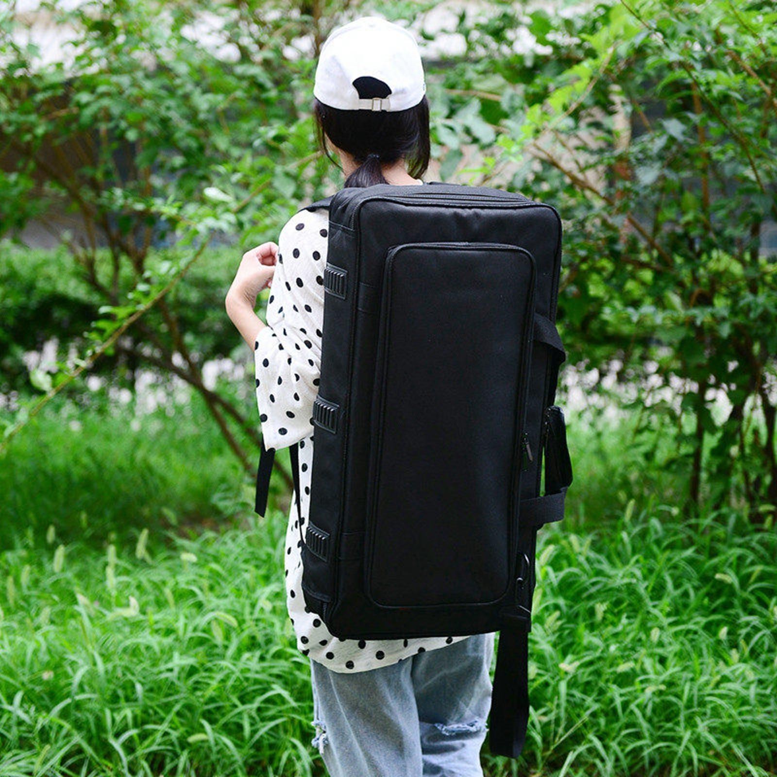Digital Percussion Pad Backpack Carrying Bag Storage Bag
