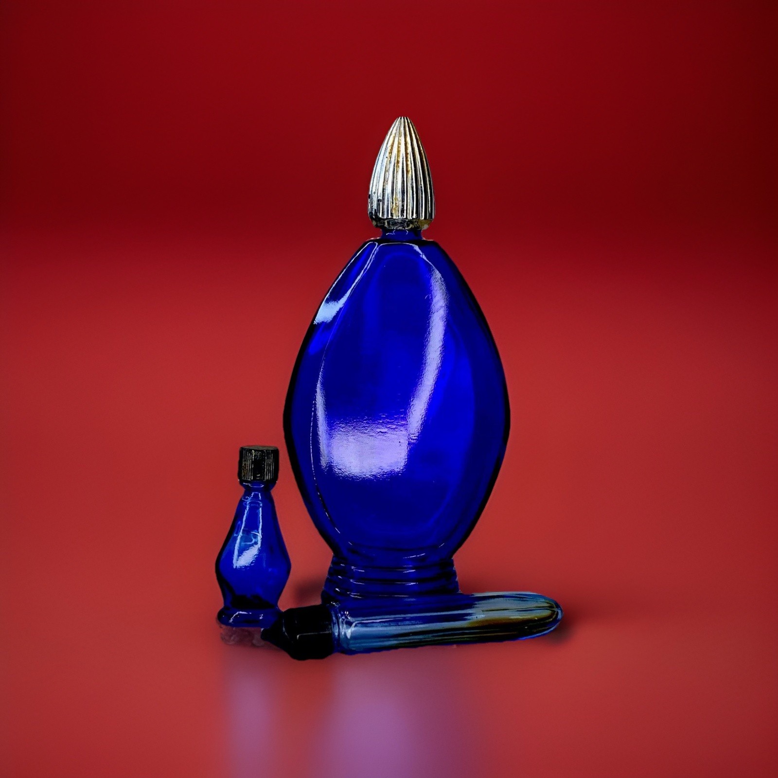 Vintage Evening In Paris Perfume Bottles Lot Of Three Rare Tiny Perfumes Bottle