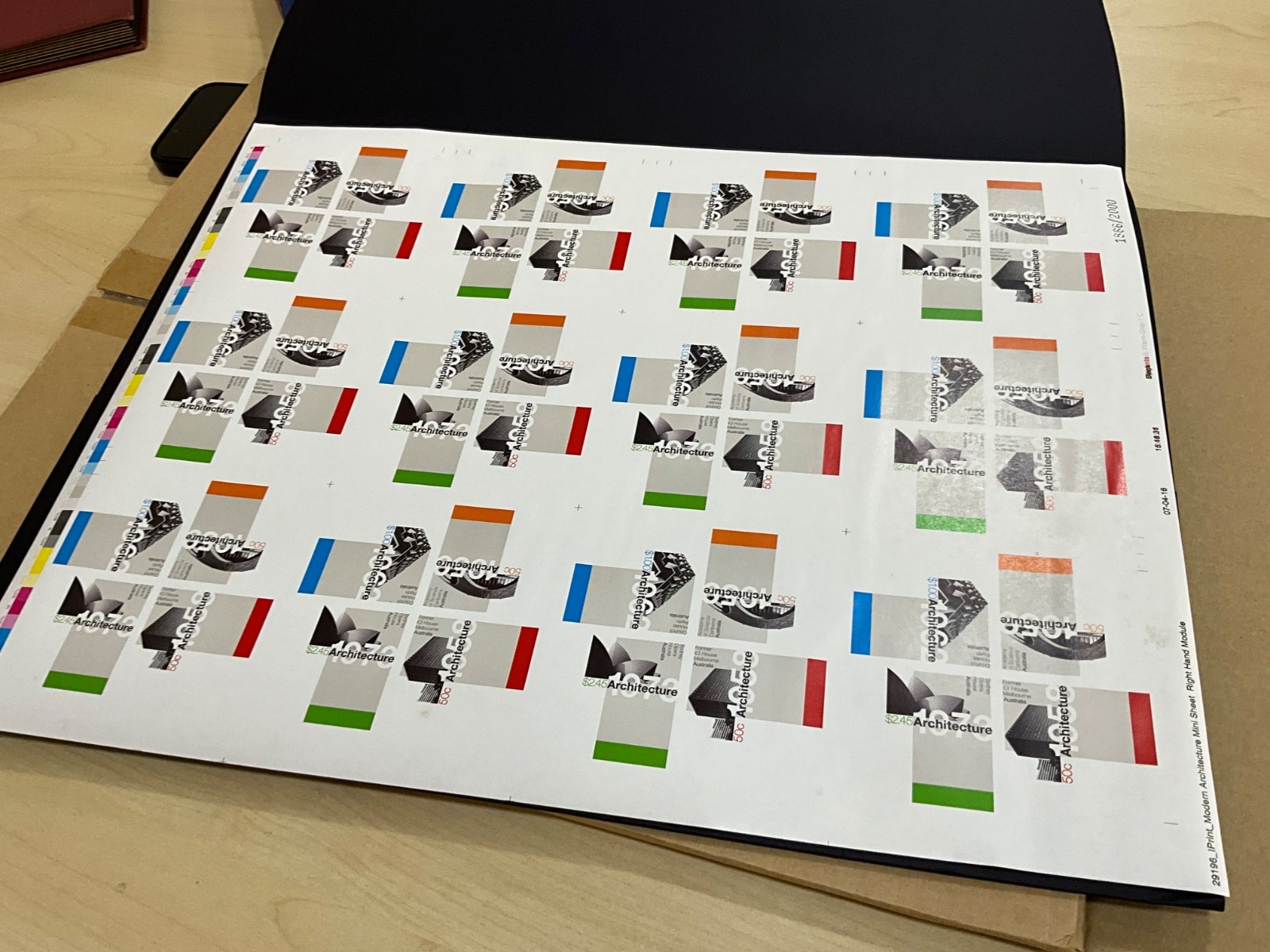 Australia 2007 Architecture Landmarks Uncut Sheets/12 Imperf Ltd edition