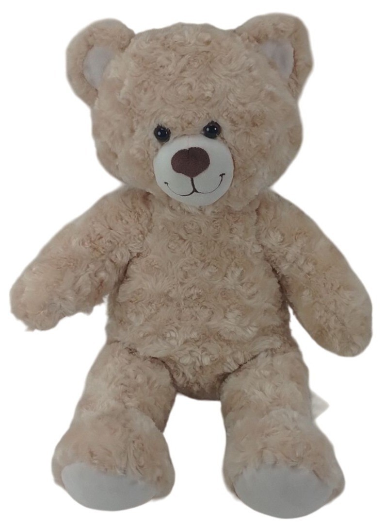 Build a Bear Workshop Tan Swirl Happy Hugs Teddy Bear Plush 16" Stuffed Animal