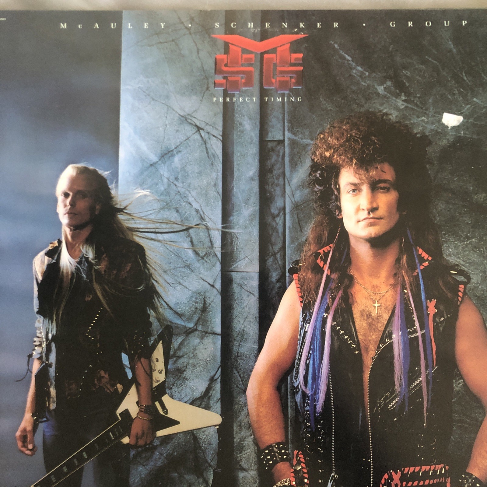 McAuley Schenker Group - Perfect Timing 1987 Vinyl LP Record CLT-46985 MSG 