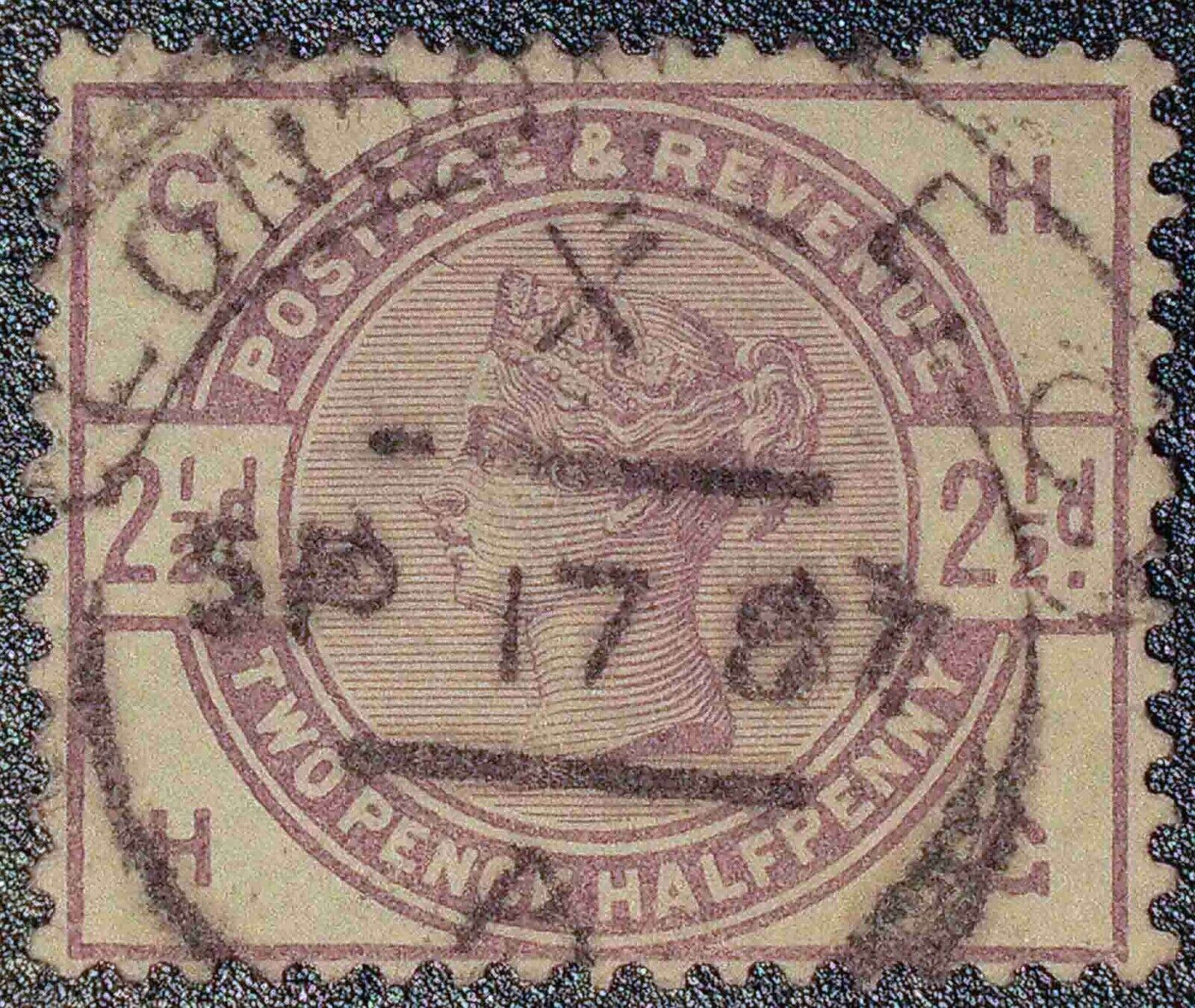 Great Britain | 1883-1884 | SG 190 | 2½d Lilac | Very Good ULH