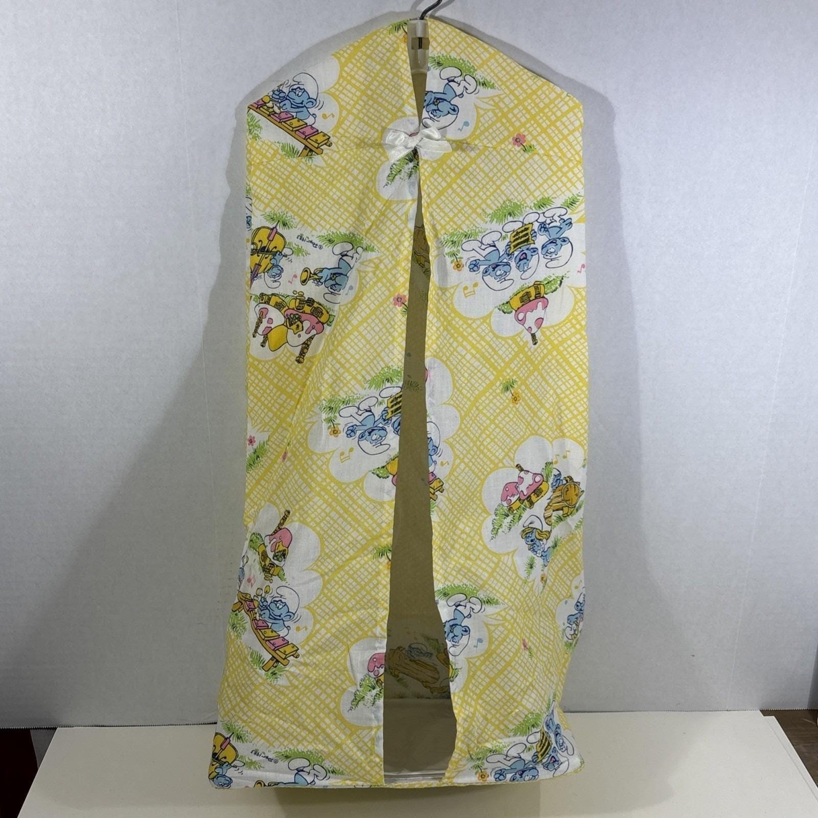 Vintage Care Bear 1983 Linen Crib Hanging Diper Holder