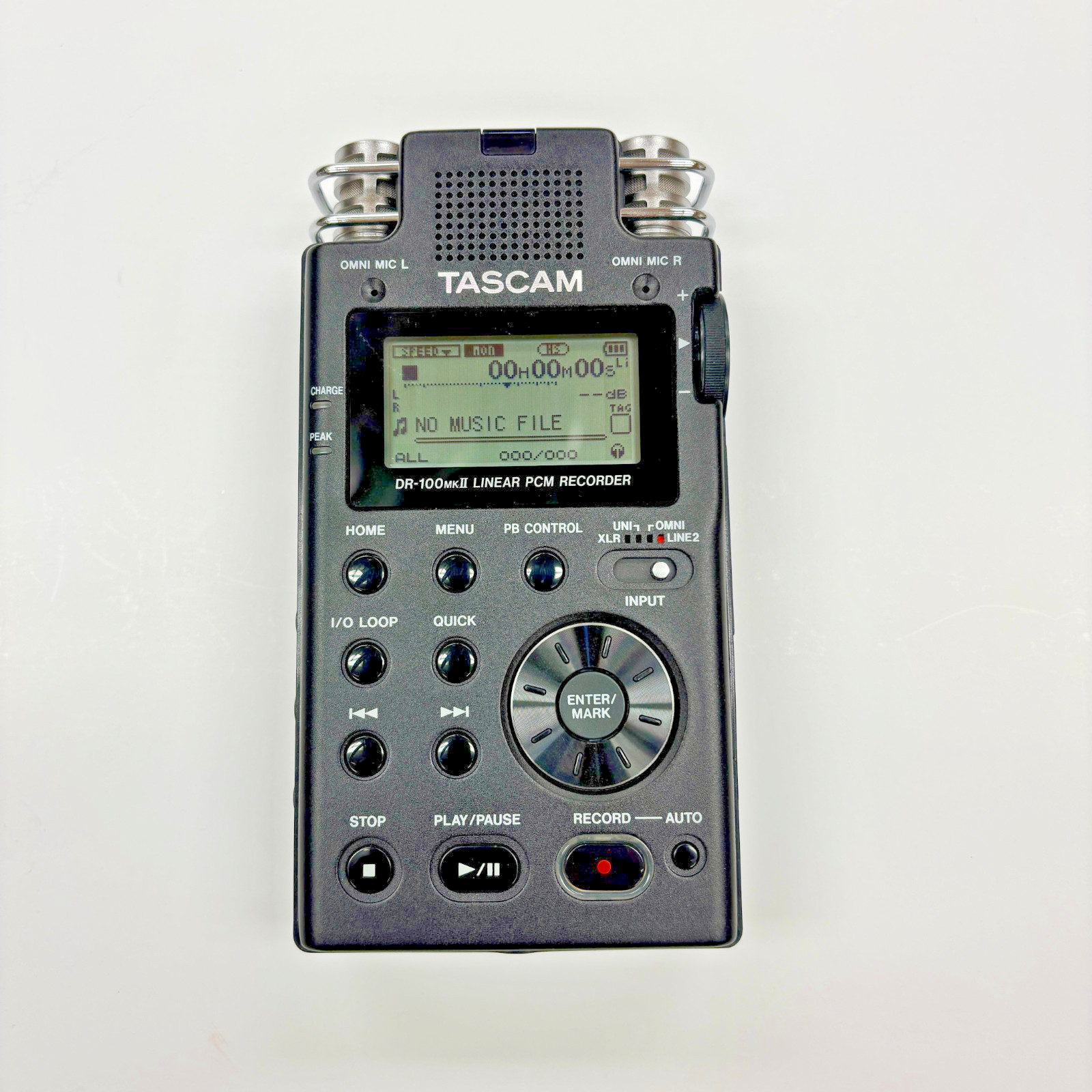Tascam DR-100mkII PCM Recorder +32GB SD, Case, Remote, Cables - Excellent Cond.!