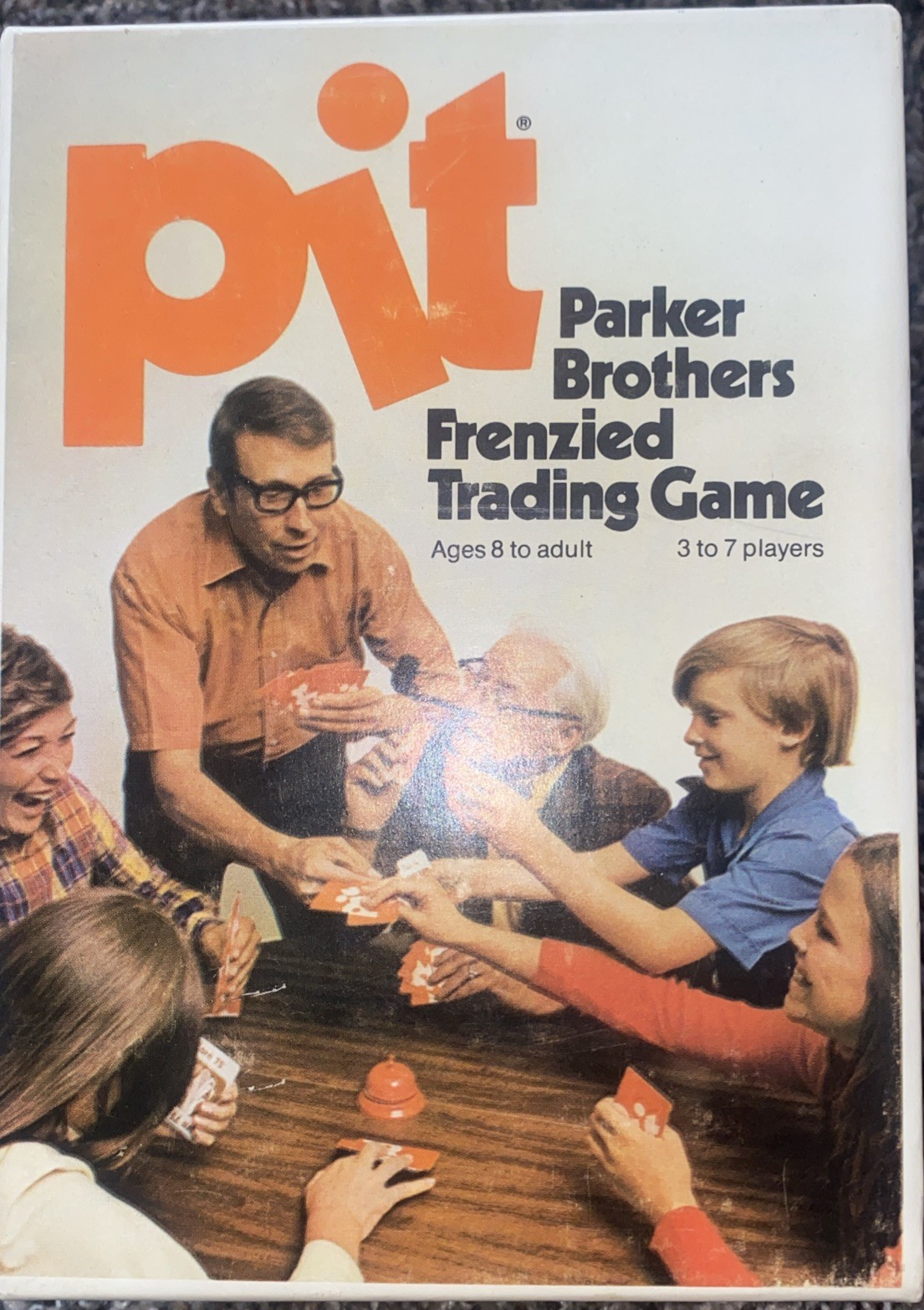 Vintage 1973 Pit Parker Brothers Frenzied Trading Card Game - Ages 8 To Adult