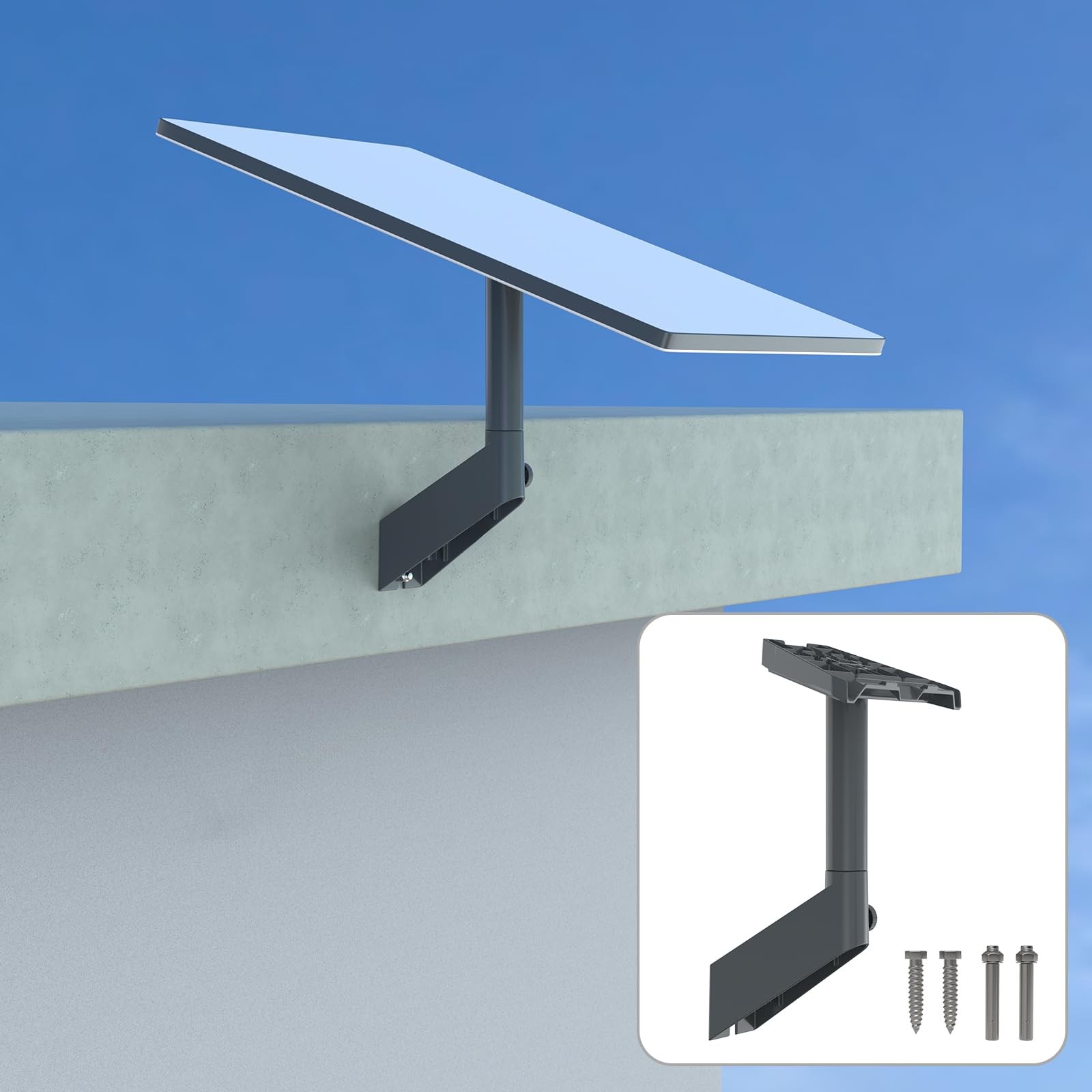 360° Adjustable Starlink Wall Mount for Gen 3/Mini Pole Kit - Internet