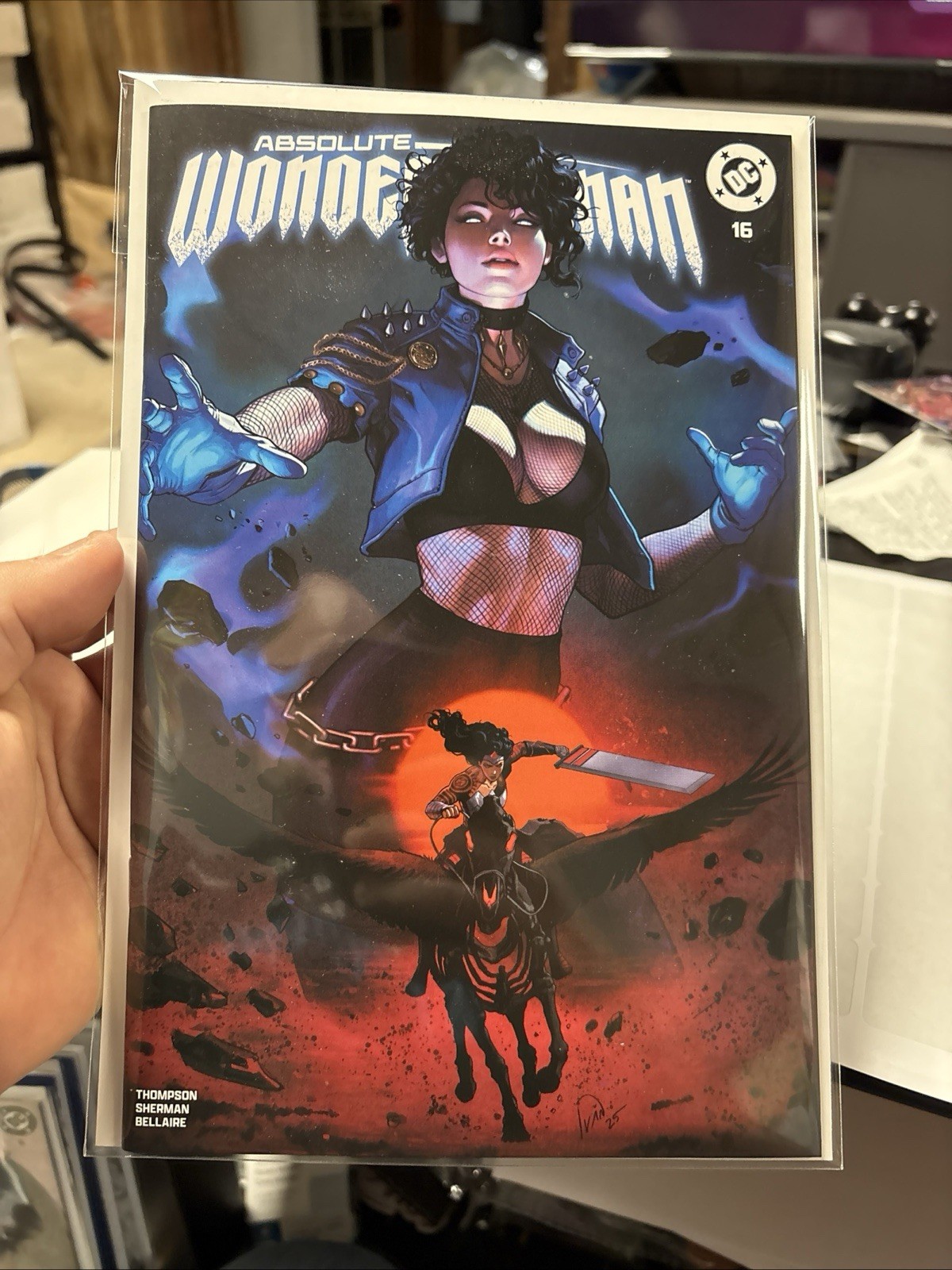 🔥 ABSOLUTE WONDER WOMAN #16 IVAN TALAVERA 616 Trade Dress Variant LTD 3000