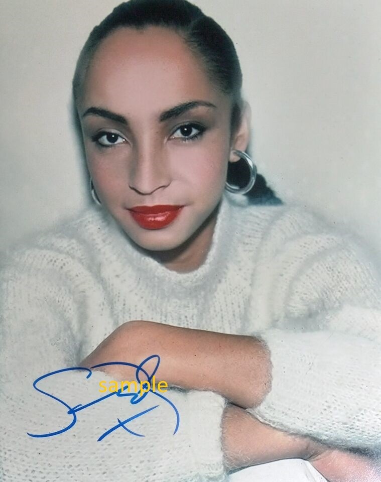 SADE SIGNED AUTOGRAPHED 8X10 PHOTO REPRINT MAN CAVE PICTURE CHRISTMAS GIFT