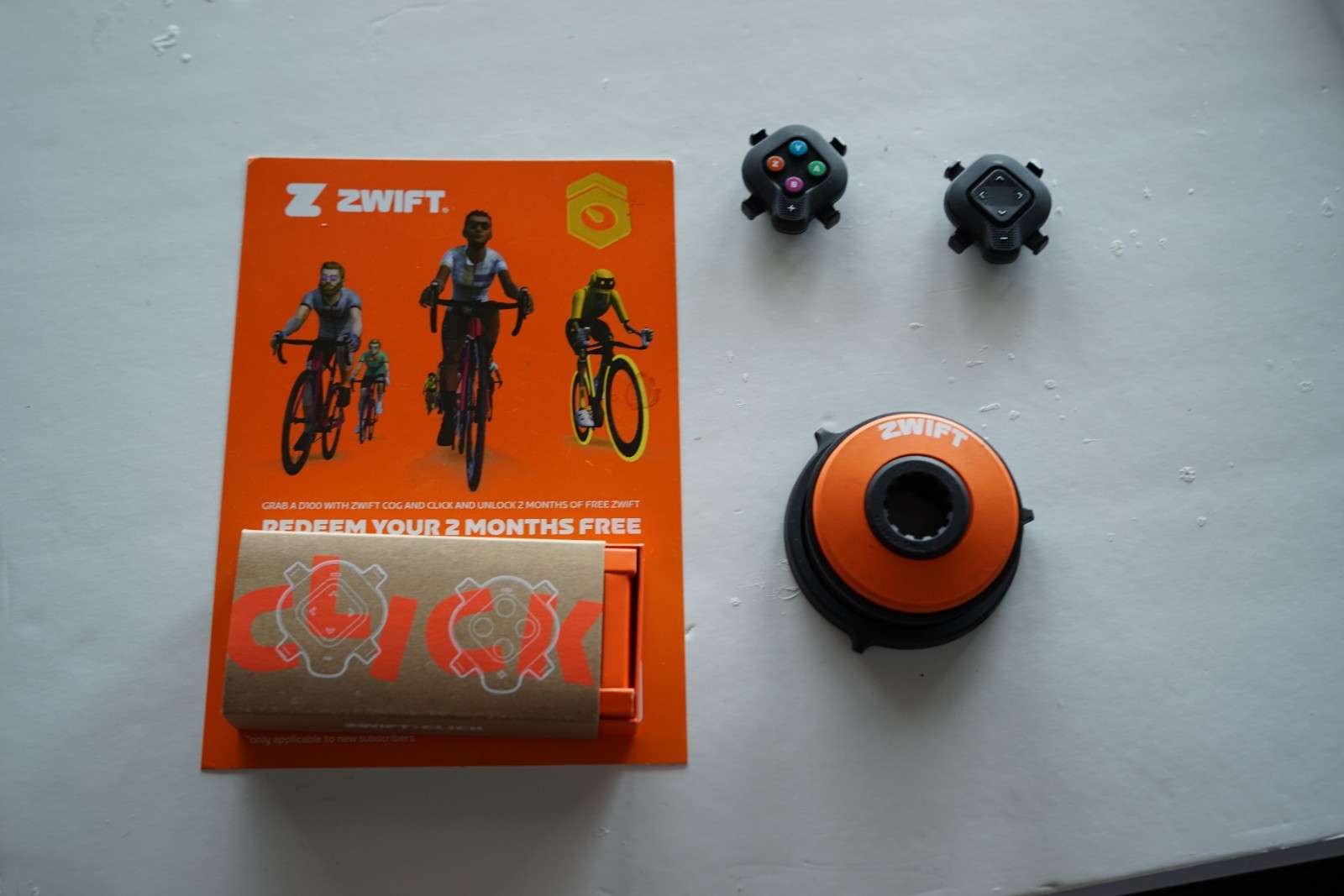Zwift Cog and Click + 2 Months of Zwift