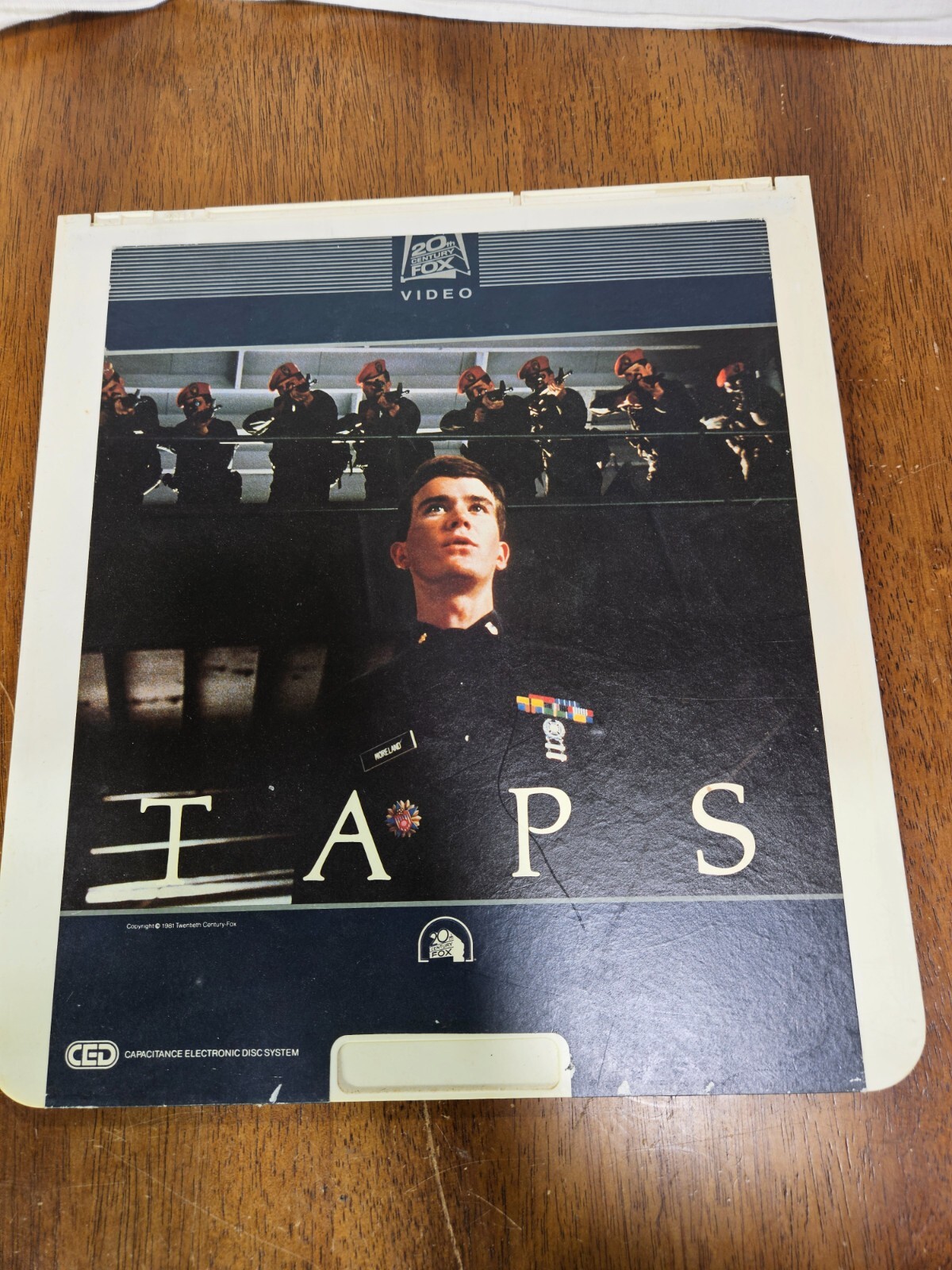 TAPS CED Video Disc Movie