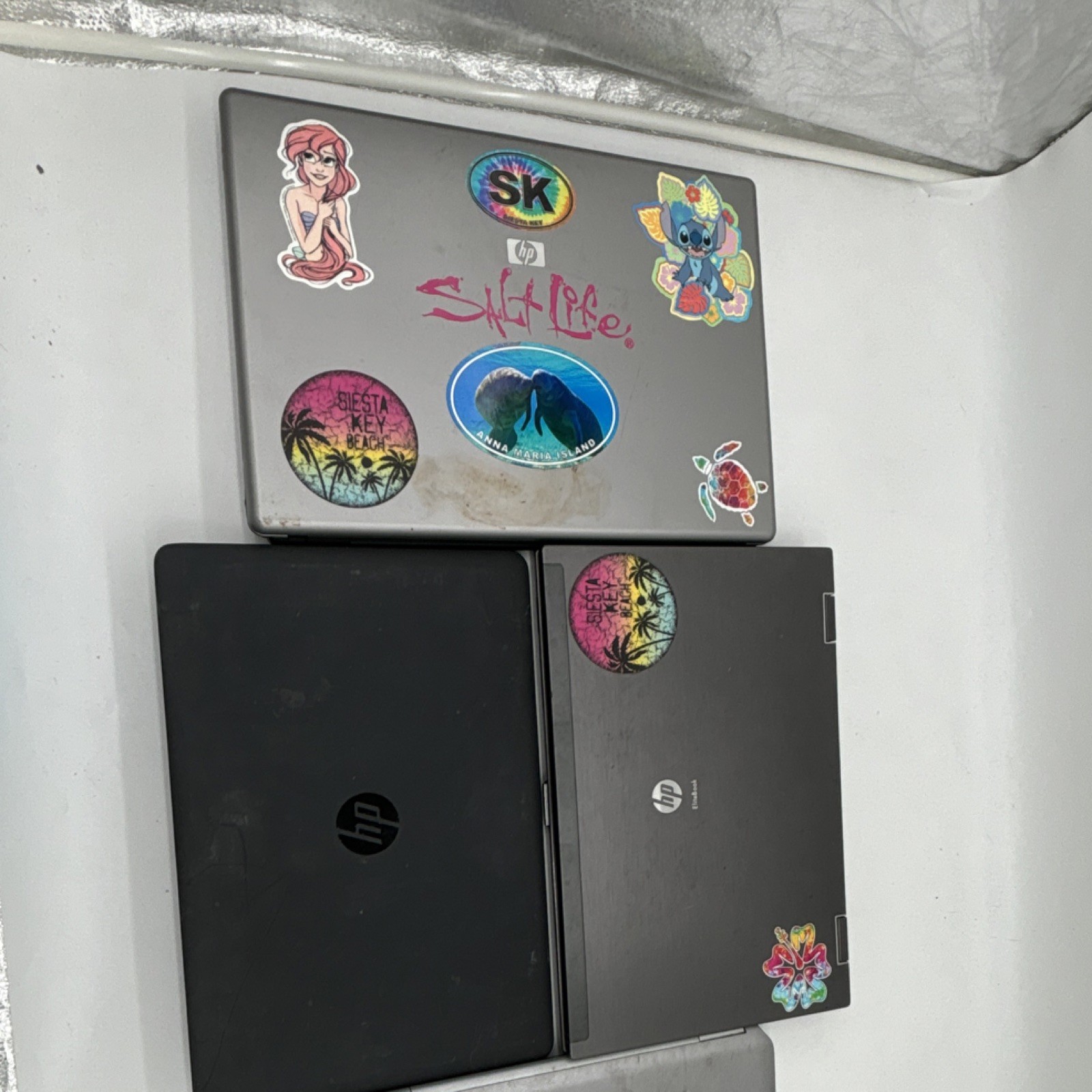 HP EliteBook & Sony VAIO Lot of 3 Notebook/Laptop Computers Mixed Brands