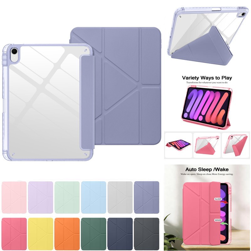 For iPad 11th 10th Gen Air 11 M3 M2 Case Flip Folding Stand Smart Sleep Cover