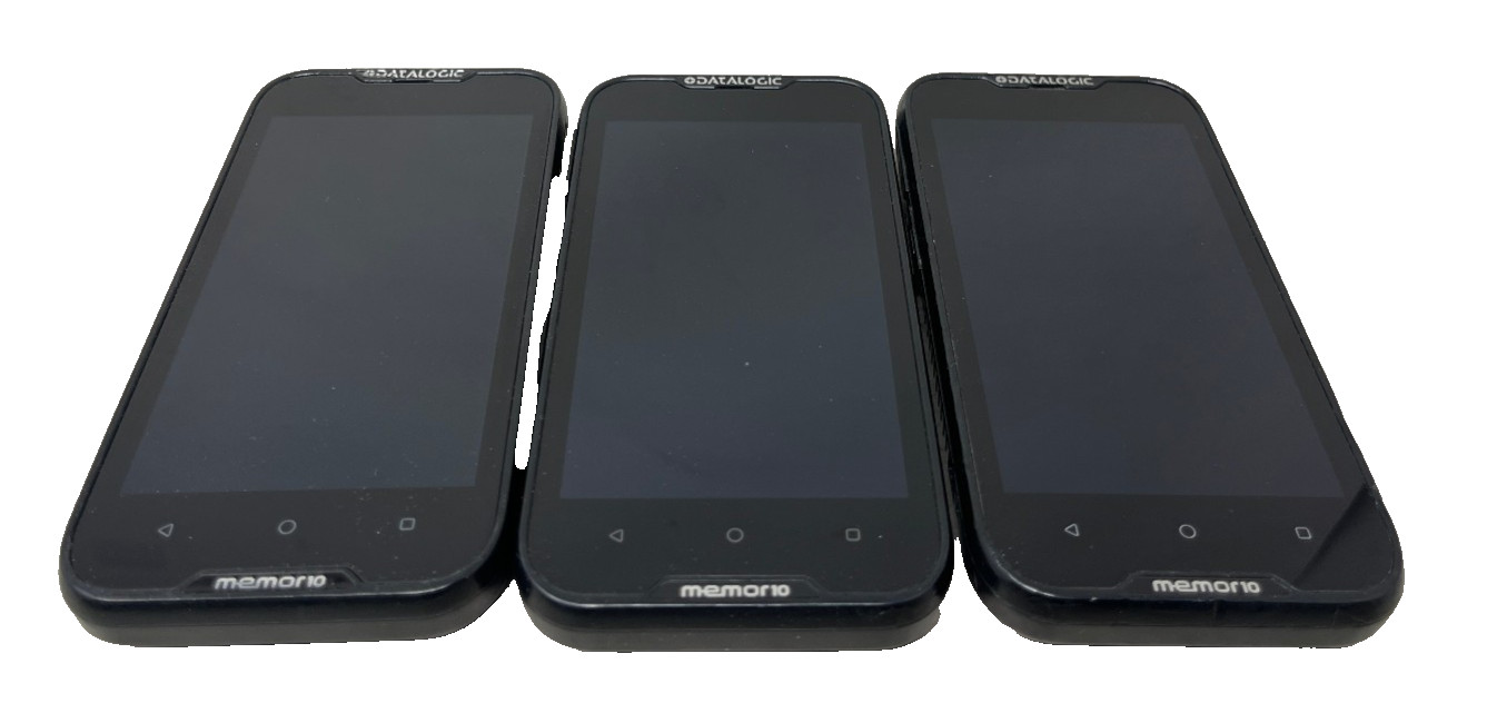DATALOGIC 944350001 Memor 10 Palmaire Android 8.1 Barcode 2D,BT,Wifi [ X 3 Pcs ]
