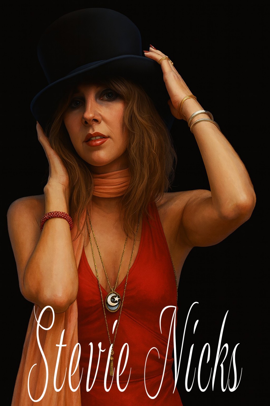 Stevie Nicks Iron On Transfer For T-Shirt + Other Light & Dark Color Fabrics #9