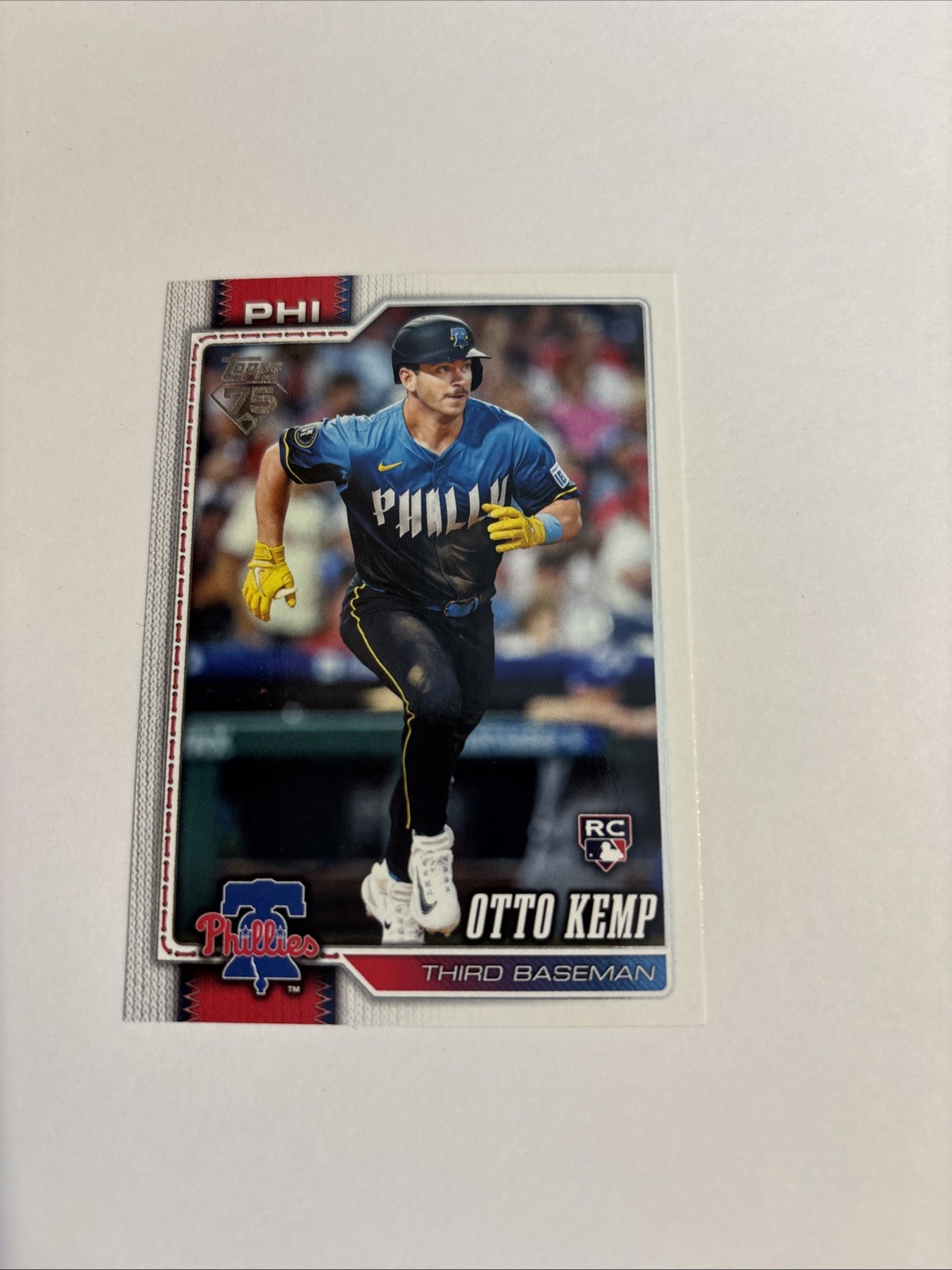 Otto Kemp #187 Philadelphia Phillies RC 2026 TOPPS Baseball Cards Series 1