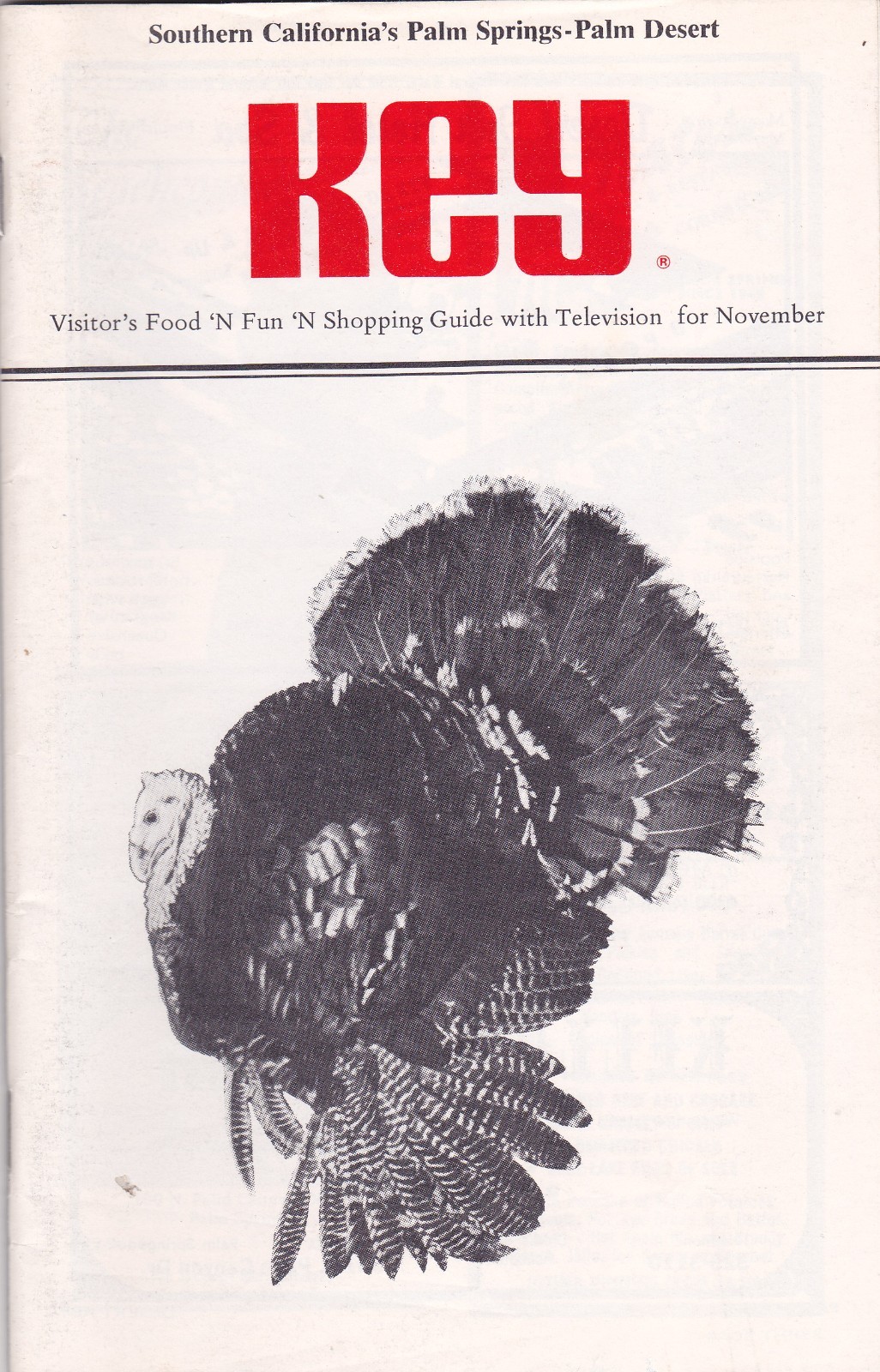 1974 Palm Springs Visitors Guide & Business Directory Booklet