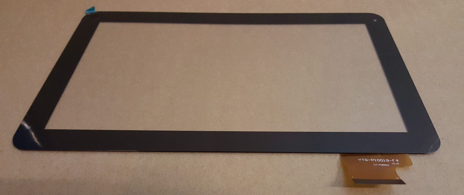 Black: Touch Screen Touch Screen Digitizer CETAB10KML9 Model E101