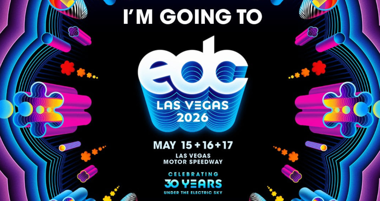 4-Night RV Camping Pass Tickets - EDC Las Vegas 2026