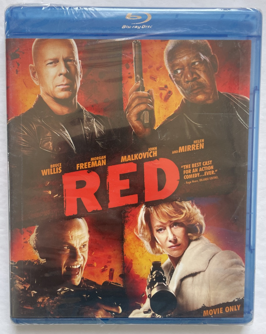 RED (Blu-Ray, 2011) Bruce Willis Helen Mirren NEW & SEALED