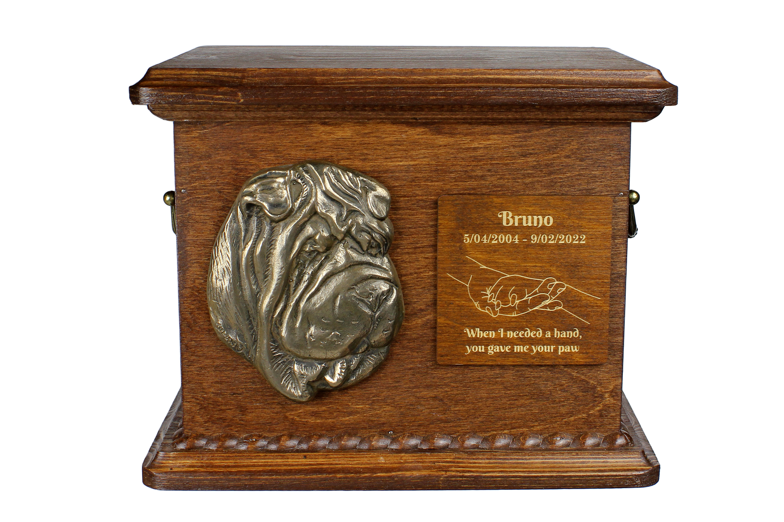 Shar Pei Dog Tag Art-Dog