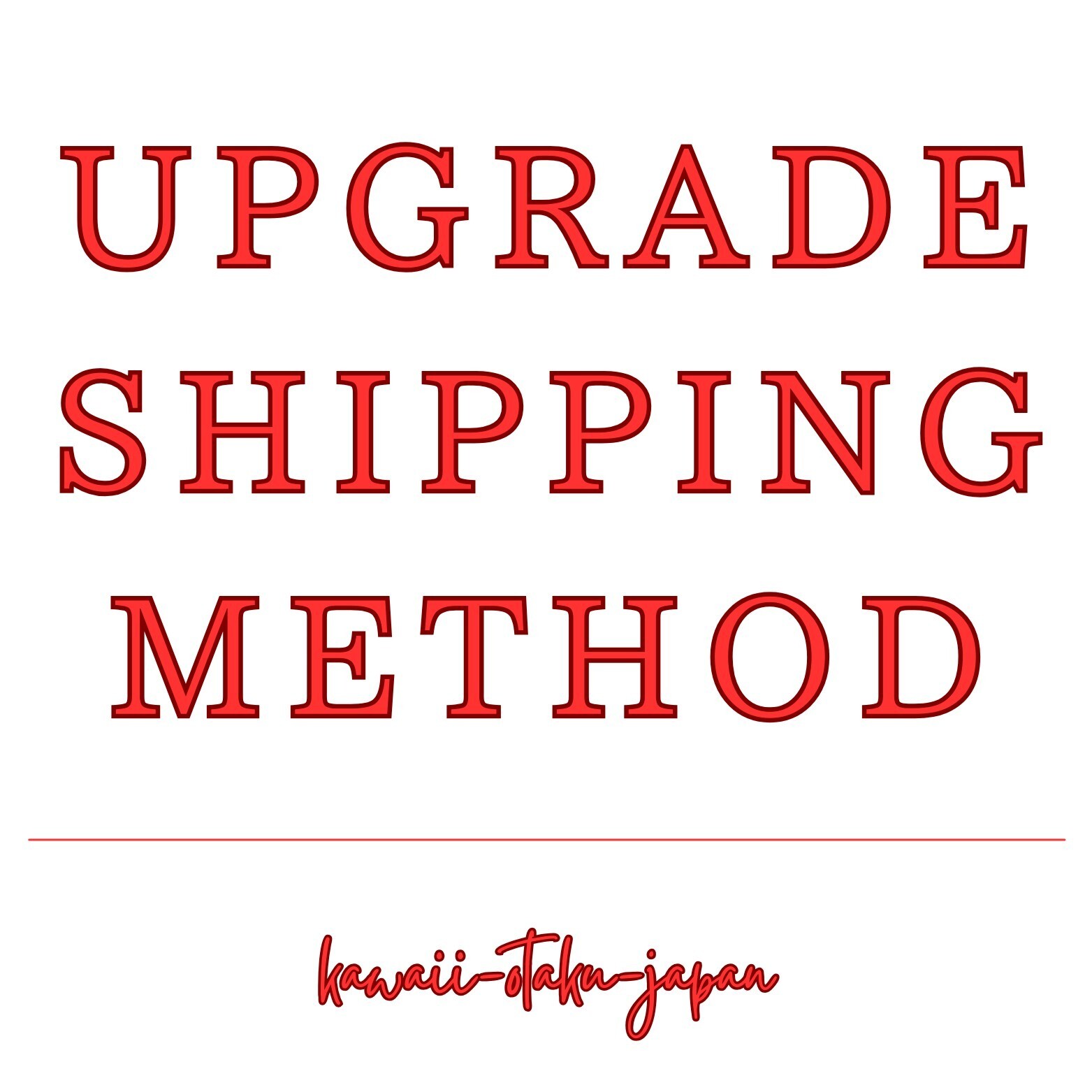 Fee ticket for changing shipping method to Standard Shipping ($4)