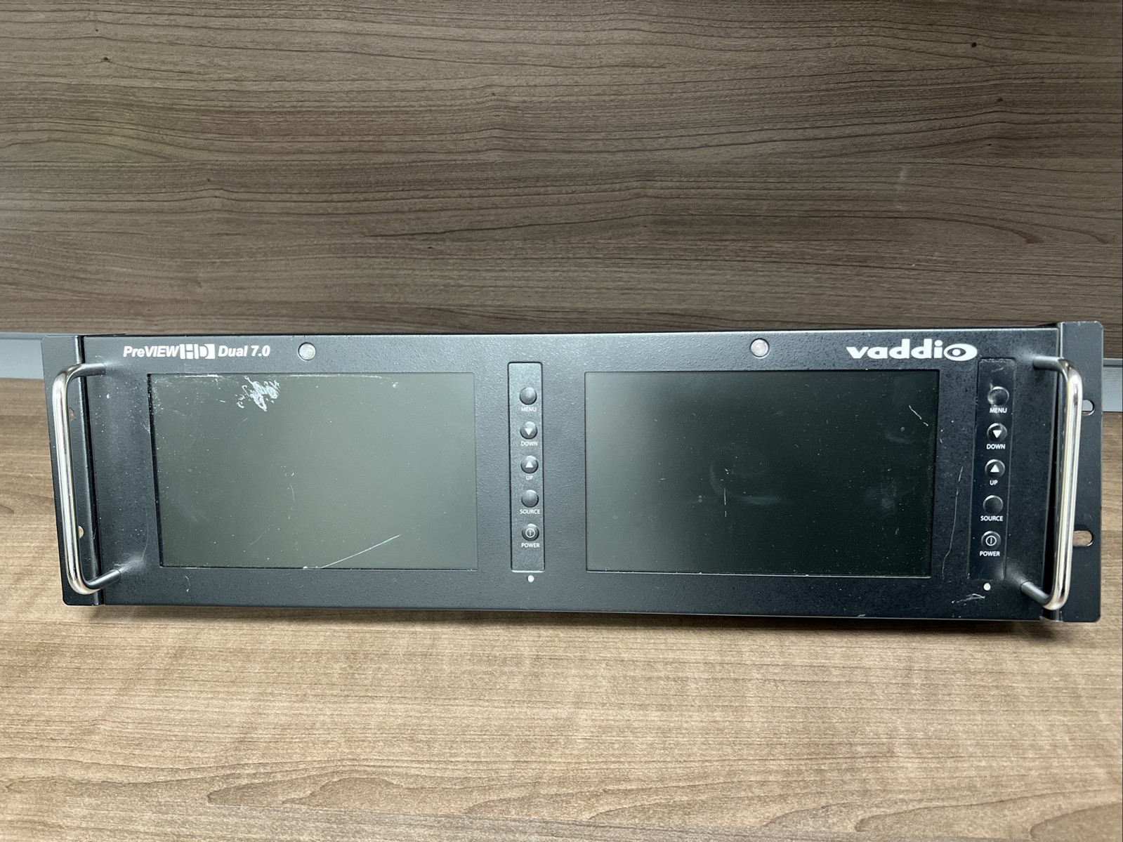 Vaddio PreVIEW HD Dual 7.0 Rack Mount Dual Monitor, Power Tested