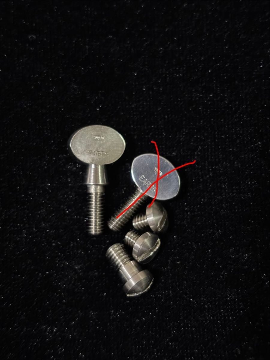 [For Selmer/Yanagisawa] EARRS pure titanium screws