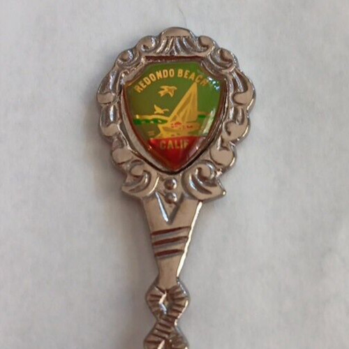 Redondo Beach California Vintage Souvenir Spoon US Collectible Silver Tone