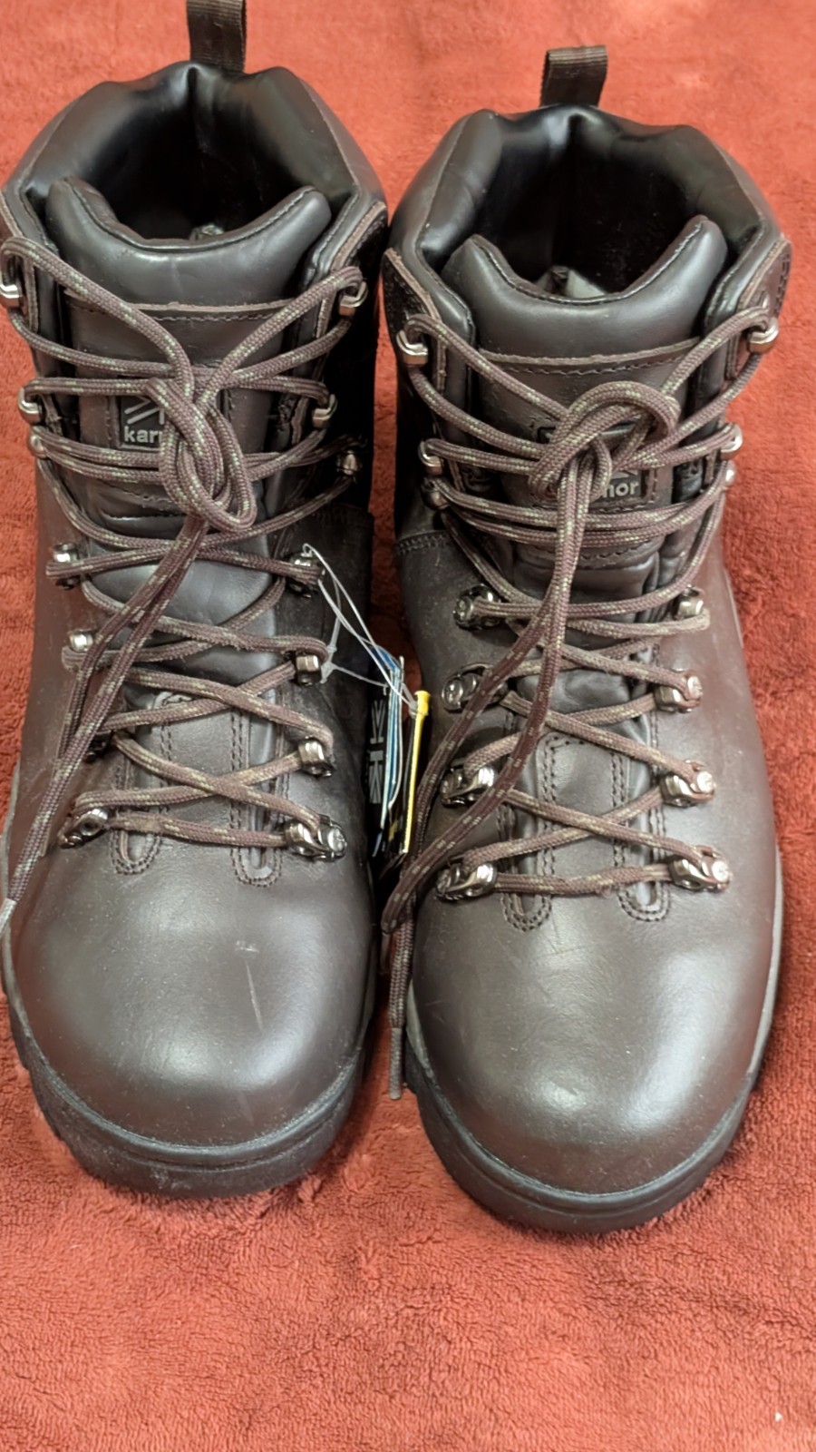 Karrimor Orkney Leather Hiking Boots; New with Tags; U.S. Men's Size 10