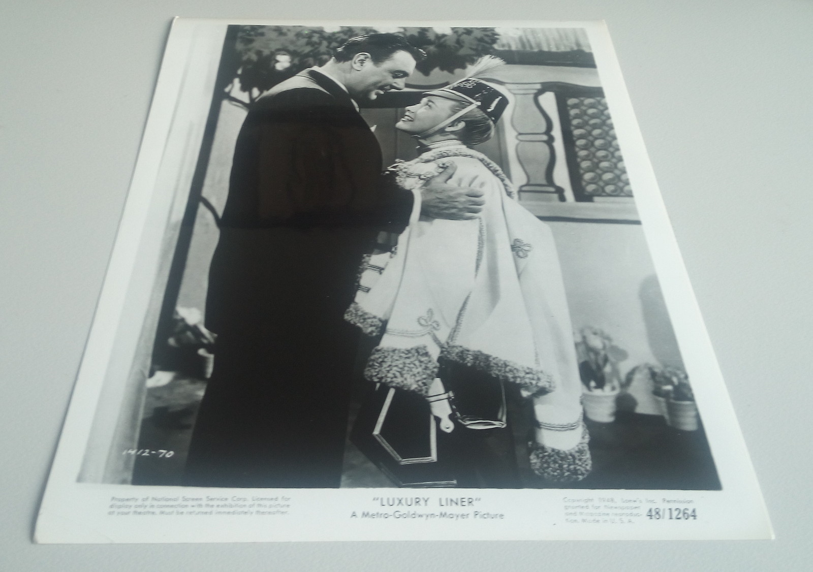 GEORGE BRENT JANE POWELL in Luxury Liner '48 UNIFORM