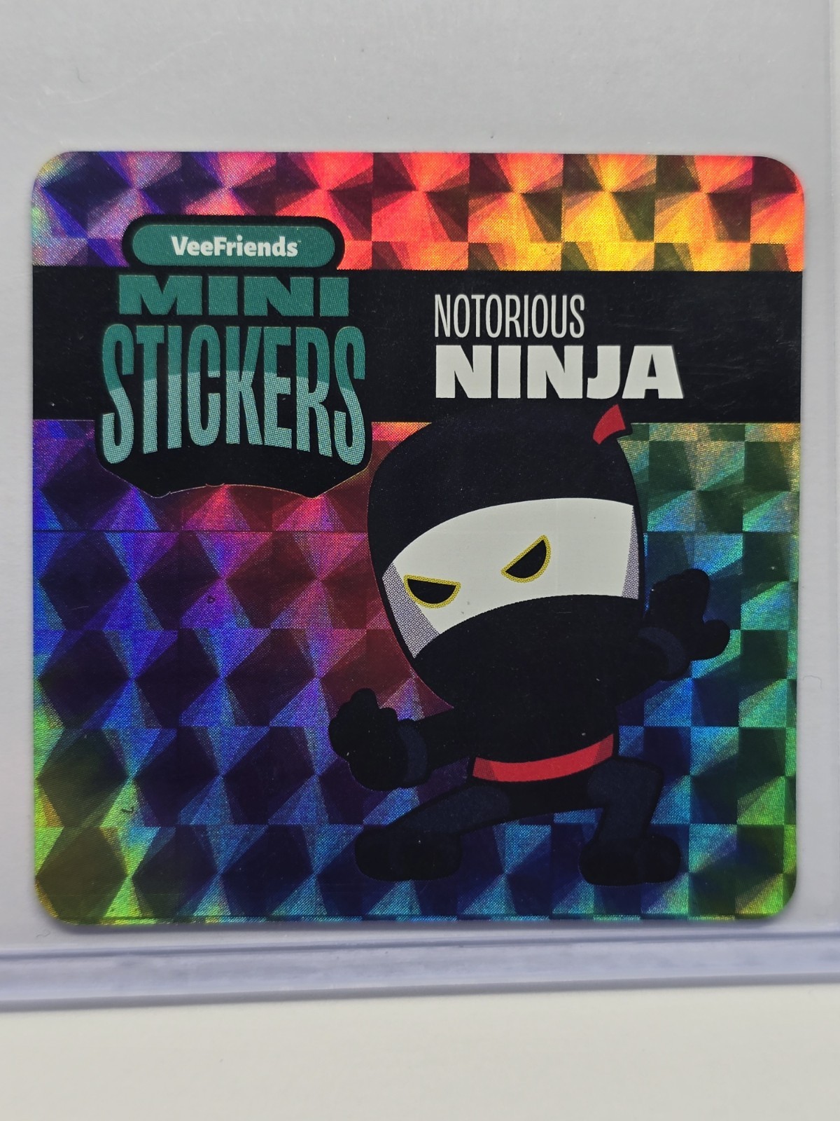 Notorious Ninja 2026 VeeFriends Super Stickers Spectacular MINI STICKER TIE DYE