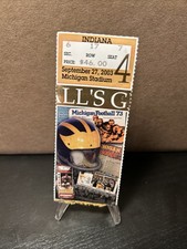 Michigan vs Indiana 9/27/2003 College Football Ticket Stub