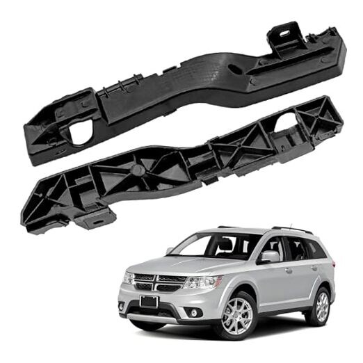 Front Bumper Bracket Support Set - Left & Right Pair for D0dge Journey 2009 