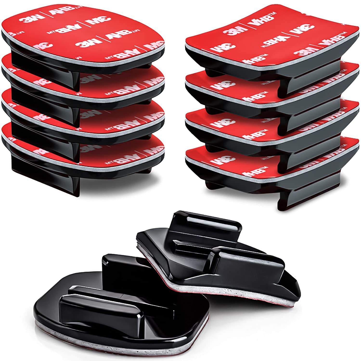 Adhesive Mount Kit Sticky pads for GoPro Hero 13 12 11 10 9 8 7 6 5 Black Sil...