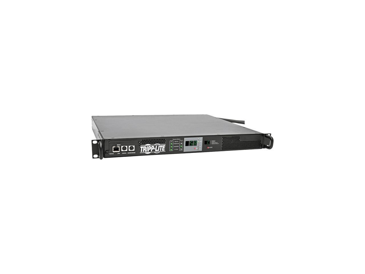 Tripp Lite Monitored PDU with ATS, 5.8 kW Single-Phase 208 / 240V, L6-30R