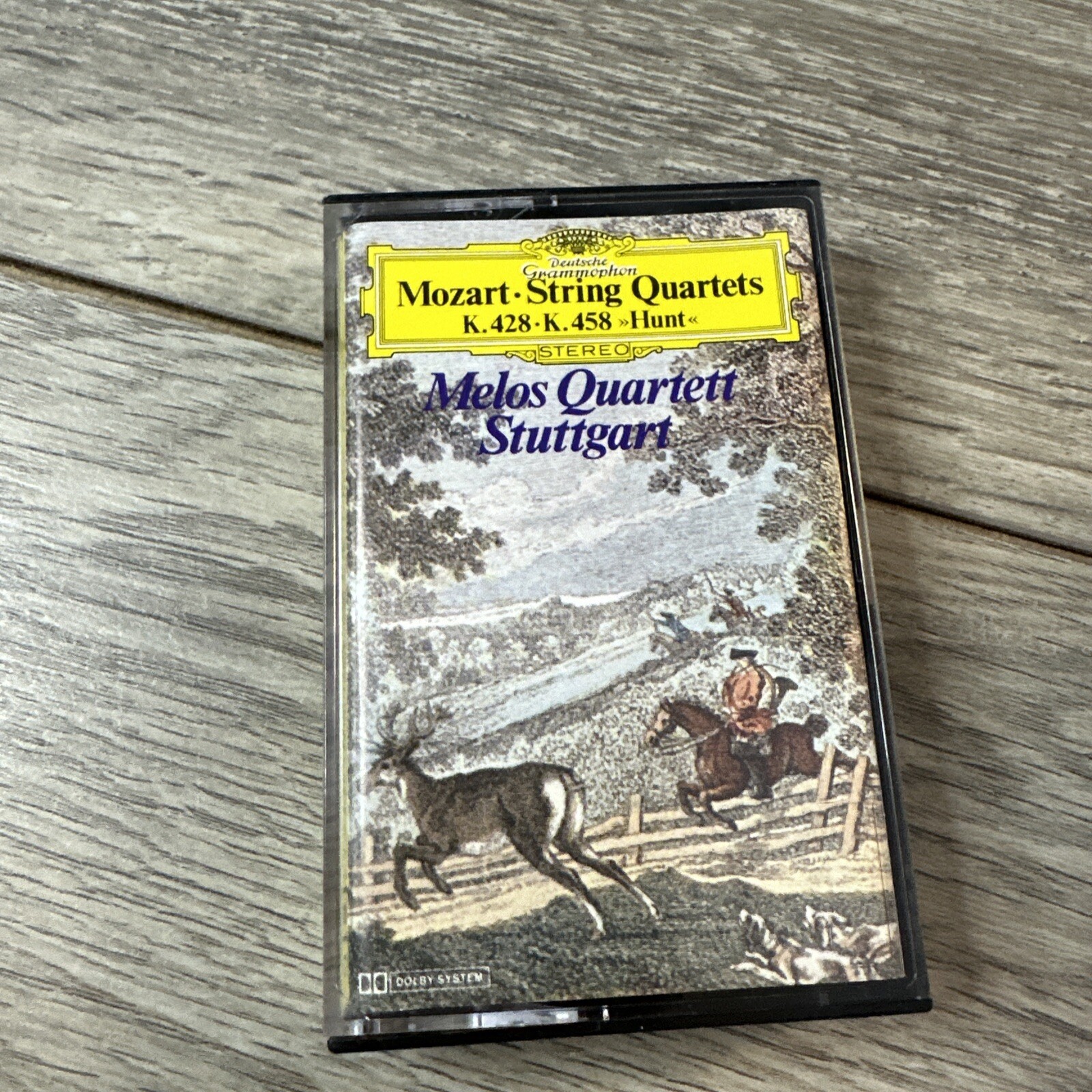 Mozart, Melos : String Quartets K. 428 K. 458 (Cassette Tape)