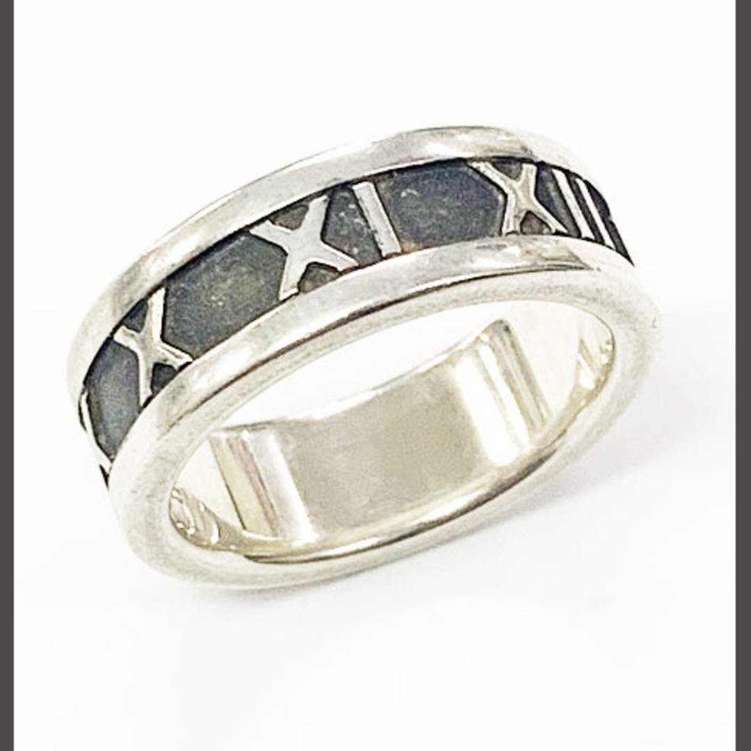 Tiffany & Co. Atlas Ring Size 7.5 Silver A Used 1c46b4d1e1c4f042d17feccc56946a5b