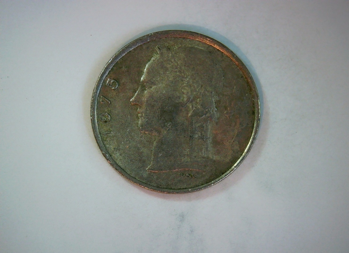 Belgium 1975 1 Franc Belgium 1 Franc (Dutch legend 'BELGIE') - King Baudouin Coi