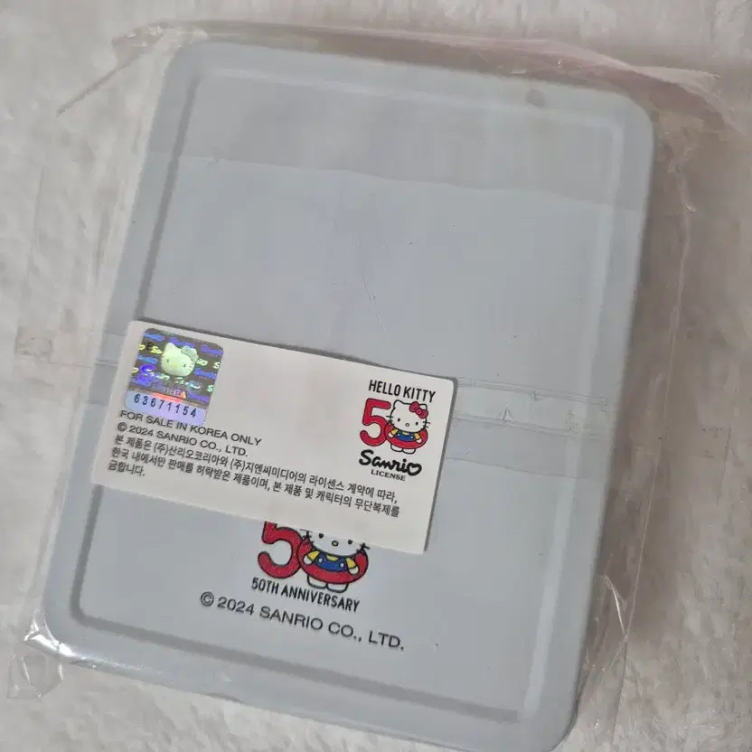 Sanrio 50th Anniversary Tin Case Sticker Set, New