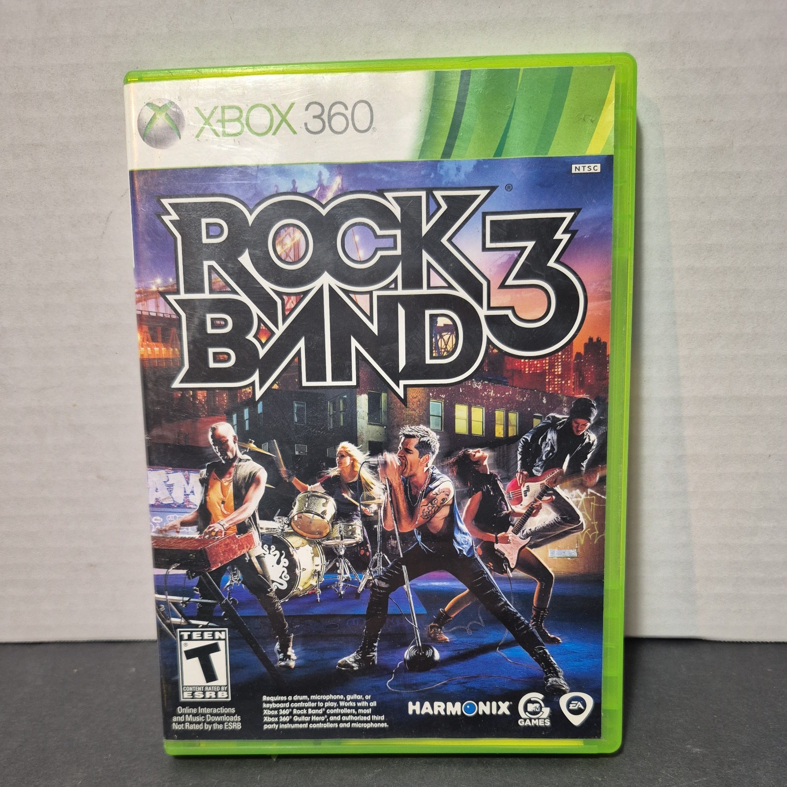 Rock Band 3 (Xbox 360, 2010) Complete Tested Working 