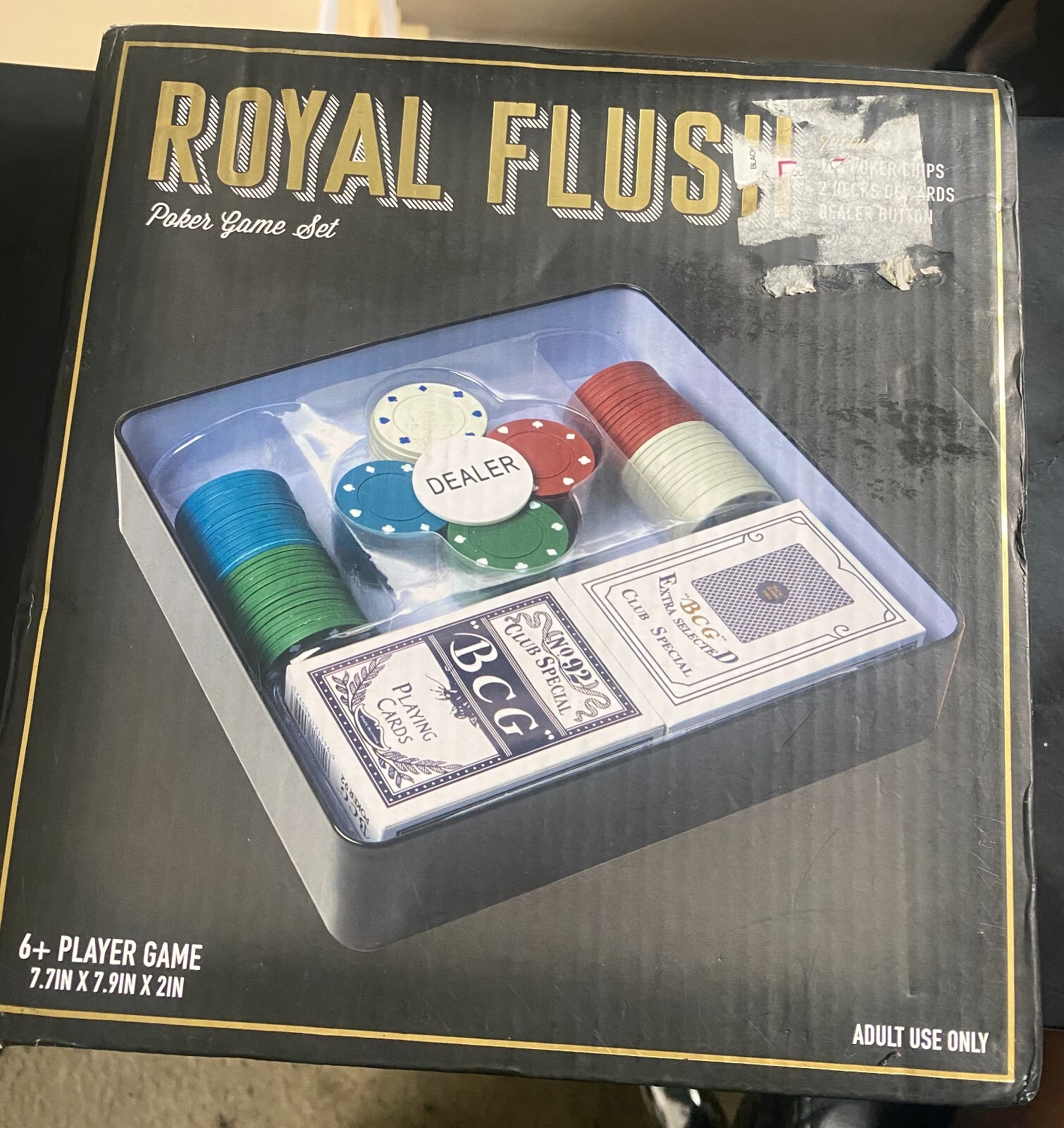 Royal Flush Poker Game Set New poker cards
