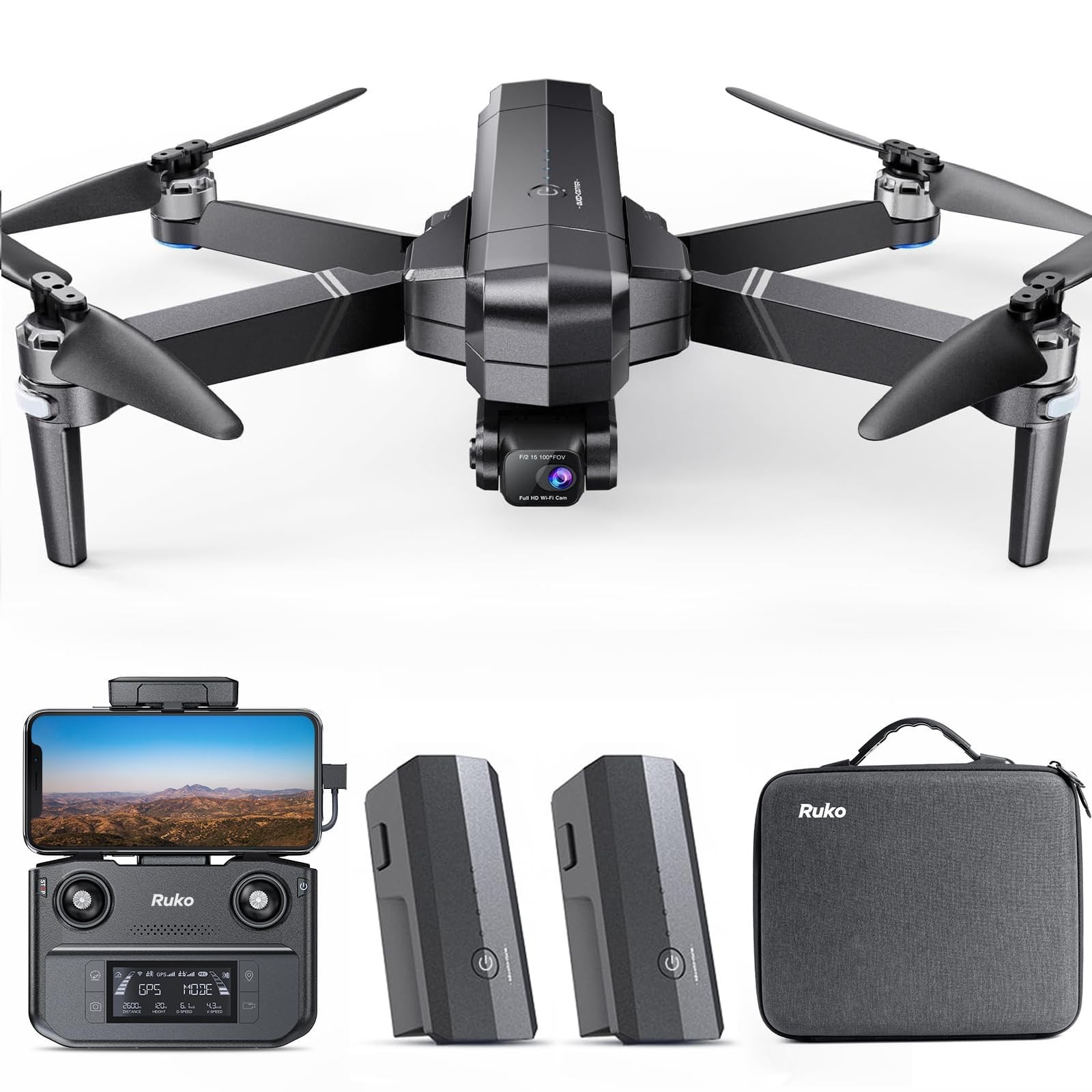 F11GIM2 Drones with Camera for Adults 4K, 64Mins Flight Time, Gimbal & EIS 4K...